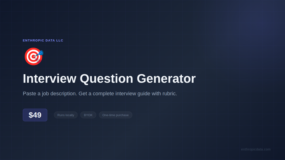 Interview Question Generator